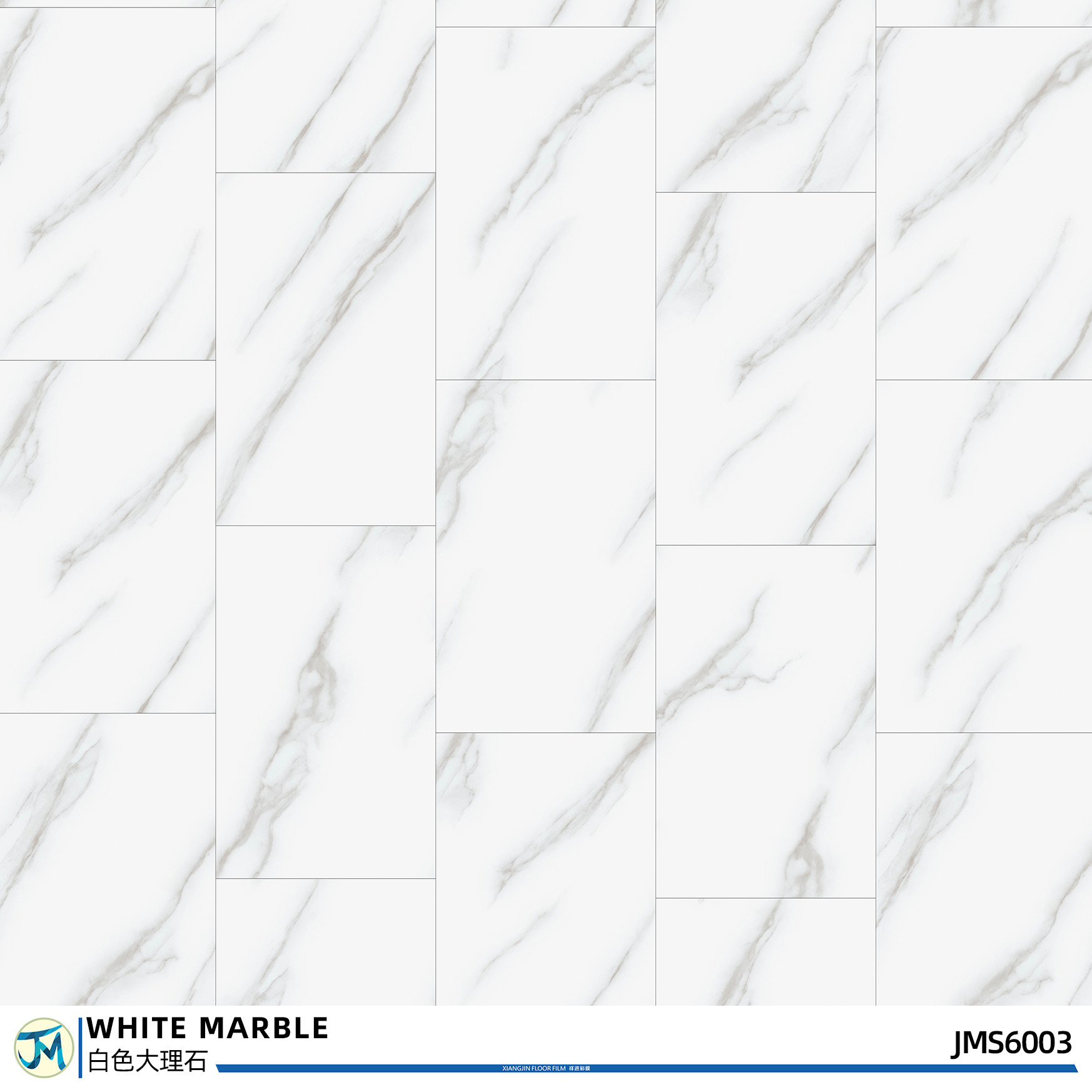 12x24 Marble Floor Tile SPC Stone Flooring Tile 3.5-6.0mm 0.2-0.5mm Wearlayers