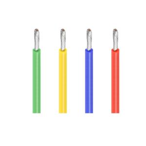 China 24awg silicone rubber wires 150C insulation diameter 2.91mm wires and cables factory