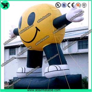 China Event Inflatable Smile Face, Advertising Inflatable Pacman,Event Inflatable Balloon factory
