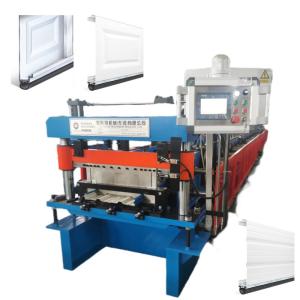 China Australian Industrial 18&quot; 21&quot; 24&quot; Width Adjustable Overhead Sectional Garage Door Panel Roll Forming Machine factory