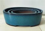Manual Glazed Bonsai Pots, House and Garden Pots, Ceramic Pots, Planters, Glazed