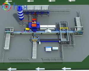 China Concrete Blocks Retaining Walls Machine Veneer Stone Production Line factory