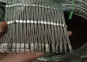 China 316 Stainless Steel Rope Mesh , Architectural Wire Mesh 2.0 Mm factory