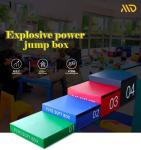 Pure Black Progressive Vaulting Box Exercise Combo Set Fitness Epuipment