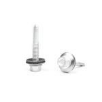 SS410 Flange Hex Head Stainless Steel Self Tapping Drilling Screws With EPDM