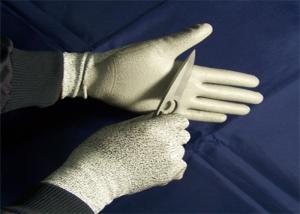 China Excellent Abrasion Safety Gloves For Cutting , Slip Resistant Gloves Breathable Shell factory