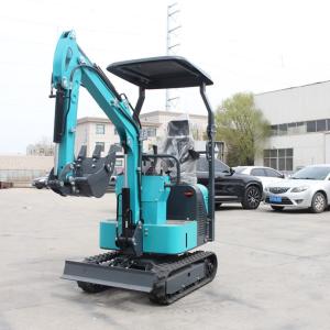 China China Manufacturer Sale 1.5 Ton Blue Mini Excavator With EPA CE factory