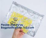 Window Makeup Cosmetic Bag Aluminum Foil Zip Lock EVA PVC Travel Accessorie,OEM