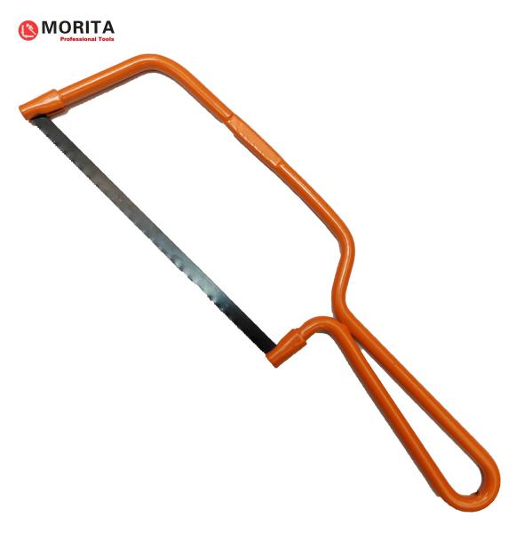 Junior Hacksaw Compact Mini Hacksaw 6" Powder Coated Finishing Non Slip And Anti