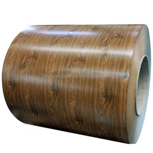 China 508mm / 610mm Inner Diameter Colored Steel Coil With Color Coating Material factory