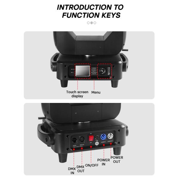 450W CMY ZOOM LED Move head light fix gobo wheel