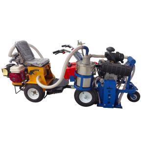 PCD Grinding Road Line Marking Removal Machine With Suction Recycle