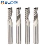HRC55 Right Up Cut Tungsten Carbide End Mill For Acrylic Board 1 - 20mm Super