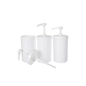 Beverage Container 1000ml Plastic Dispenser Pump With 5/8/10cc