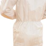 Free Sample Disposable Hooded Coveralls With Pp / Sms / Sf Material