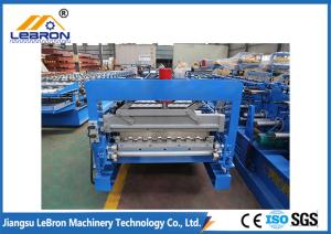 China 7.5KW 0.8mm Slotted Shutter Guide Making Machine hydraulic cutting factory