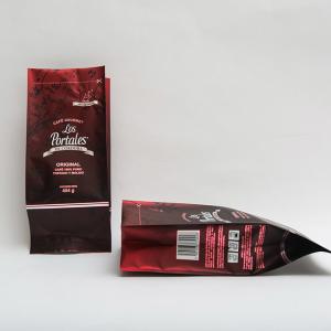 China Custom Coffee Bean Side Gusset Packaging Bag Aluminum Foil Packaging Bag factory