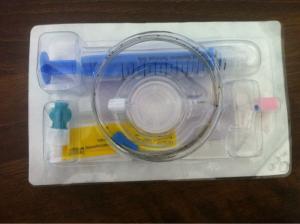 China Disposable Epidural Tray of Size 16G/18G with Sterile EO Gas Needle Performance factory
