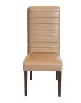 PU/leather upholstery Latest contracted chairs dining fashion wooden dining