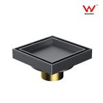 Electroplating Push Down Shower Drain
