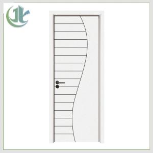 China Composite Moisture Resistant Bathroom Door , Waterproof WPC Door For School factory