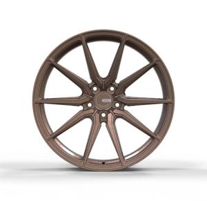China JWL Lightweight 20 Inch Wheels Brushed Brown ET38 5x112 PCD factory