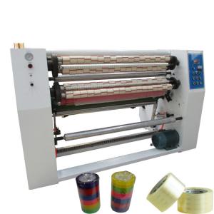 China Double Function Auto Cutting BOPP Tape Slitter Rewinder Machine on sale