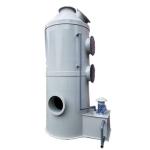 Construction Works Wet Scrubber Dust Removal Spray Tower for Chemical Industry