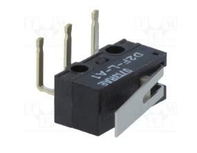 China D2F-L-A1 OMRON Snap Action Micro Switch SPDT 3A 125VAC 30VDC 0.78N factory
