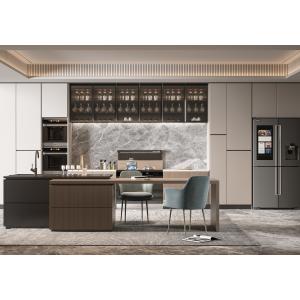 China Modern Kitchen Cabinet with Granite Countertop Custom Design on sale