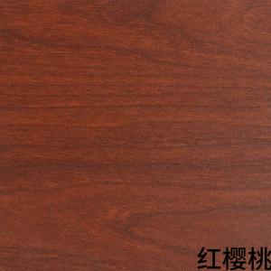 China High Glossy Wood Grain PVC Furniture Film Vinyl Laminate Customized factory