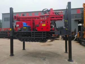China High Torque Penumatic Portable 220v Truck Mounted Borehole Drilling Rig factory
