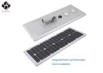 100W Motion Sensor Solar Panel Street Light , All In One Solar Street Light 2700