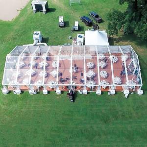 China 15x20m 300 Person Aluminum Frame Tent Marquee Party Hall 3 To 60m Wide factory