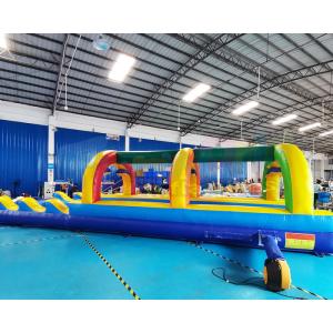 OEM Swimming Pool Inflatable Slip And Slide Jumping Bouncer