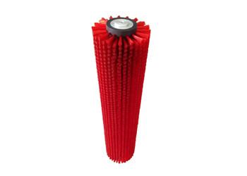 China Glass Washing Nylon Round Cylindrical Brush Roller Cleaning And Dusting Solar Panel factory