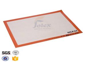 China ISO9001 Silicone Non Stick Baking Mat 0.8Mm Thickeness Font Cookies factory