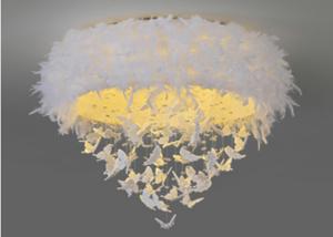 China High Luminous Efficiency Bedroom Pendant Lights Warm Romantic Long Life factory