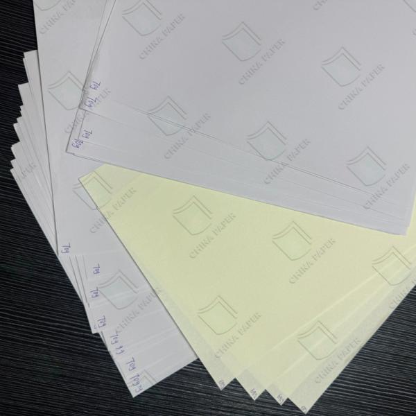 Woodfree Uncoated Notebook Offset Paper From 58g To 120g In White And Ceamy