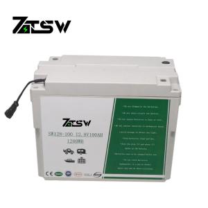 China WiFi Control 100ah Lifepo4 Battery UL Golf Cart Batteries For RV factory
