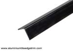 Powder Coating Black Aluminium Corner Guards / Metal Wall Corner Protectors