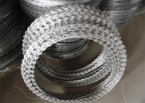 China CBT65 BTO22 Cross Razor Barbed Wire Fence Blade Wire Concertina Welded factory