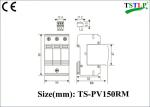 150v / 600v / 750v / 1000v Industrial Surge Suppressor For Photovoltaic / Solar