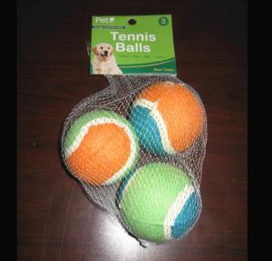 China dog tennis balls tough and durable new in package factory