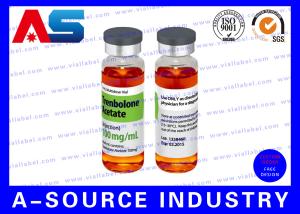 China Bodybuilding Enanthate 250 Peptide Vial Labels Plastic Waterproof Medical Pharma Laboratories Label Design factory