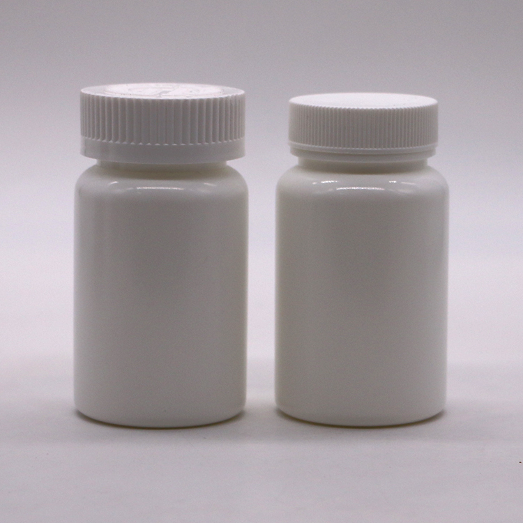 Custom Color Label Stickers 100ml HDPE Plastic Bottle for Supplement Pill Capsules