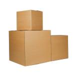 Offset Printing Shipping Boxes / Corrugated Paper Box Customized Logo
