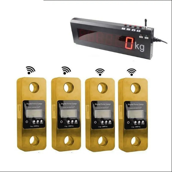 China 1T 3T 5T 12T35T 50T 75T  100T 150T 200T 250T 300T 500T Industrial weighing wireless dynamometer crane scale load cell factory