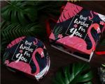 Colorful Chocolate Candy Box , Candy Gift Box With Ribbon Tassel Decoration