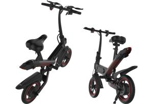 China Leisure / Travel Electric Fold Away Bike , Women ' S Folding Electric Assist Bike factory